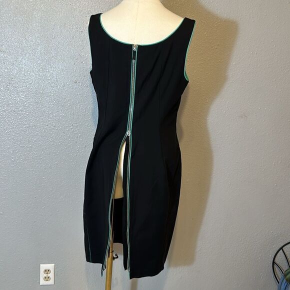 Lafayette 148 New York Deana piped trim sheath dress size 10 - Picture 7 of 14